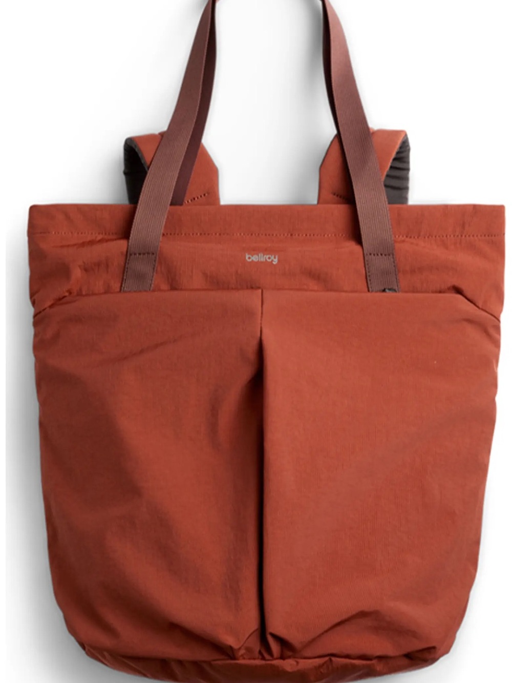 Bellroy Rust Brown Tote Bag with Front Pockets